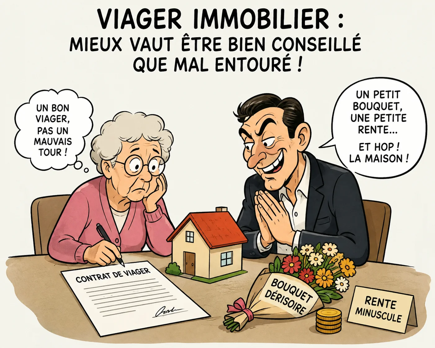 Viager et abus de faiblesse